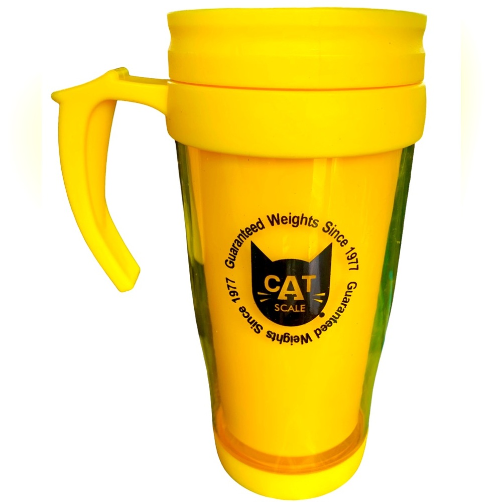 New~Cat Scale Handled Tumbler